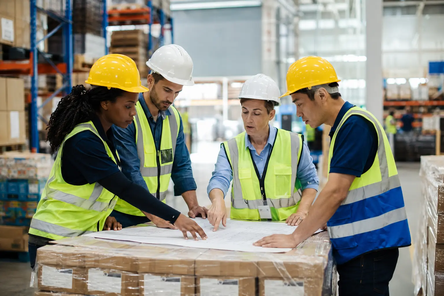 Collection planning logistics operations